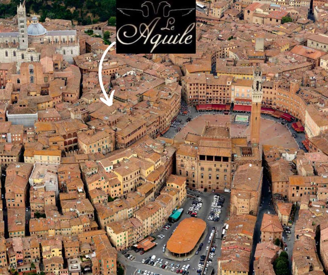 Bed and Breakfast Residenza D'Epoca Le Aquile Siena Exteriér fotografie
